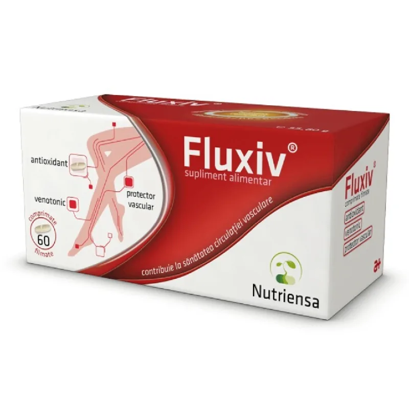 Fluxiv, 60 comprimate, Antibiotice SA — preț și oferte