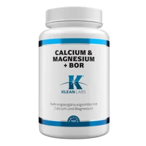 Klean Labs Calciu & Magneziu + Bor 100 Capsule