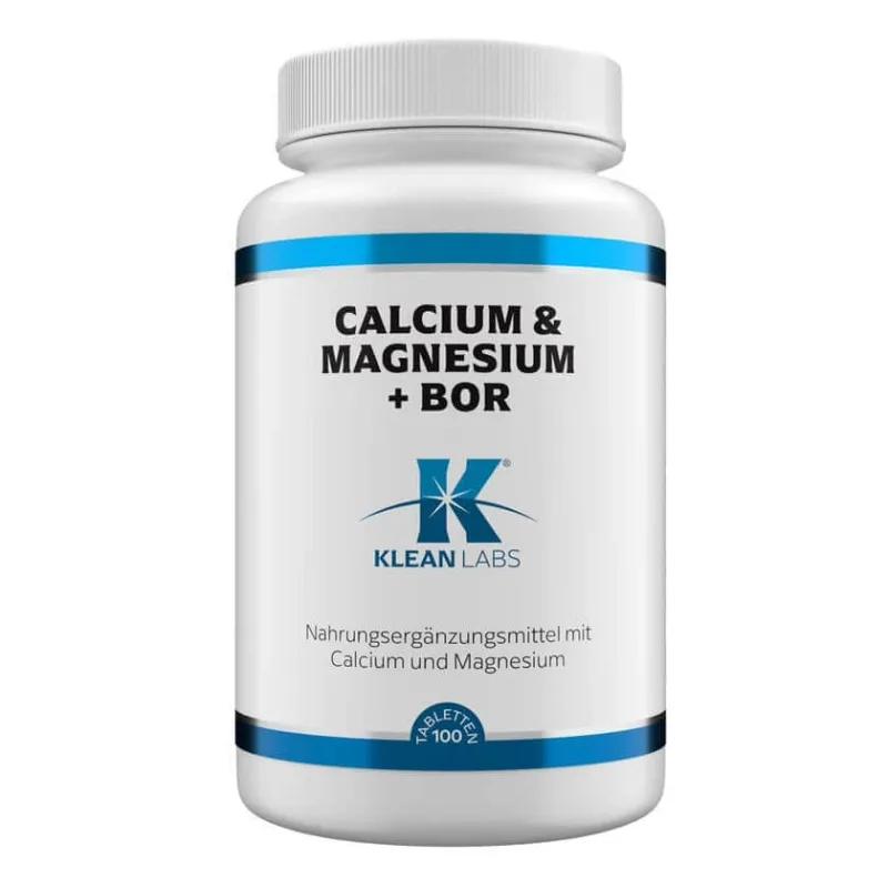 Klean Labs Calciu & Magneziu + Bor 100 Capsule — preț și oferte