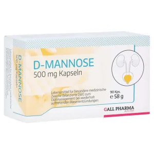 D-mannoză 500 mg GPH Capsule 90 Capsule