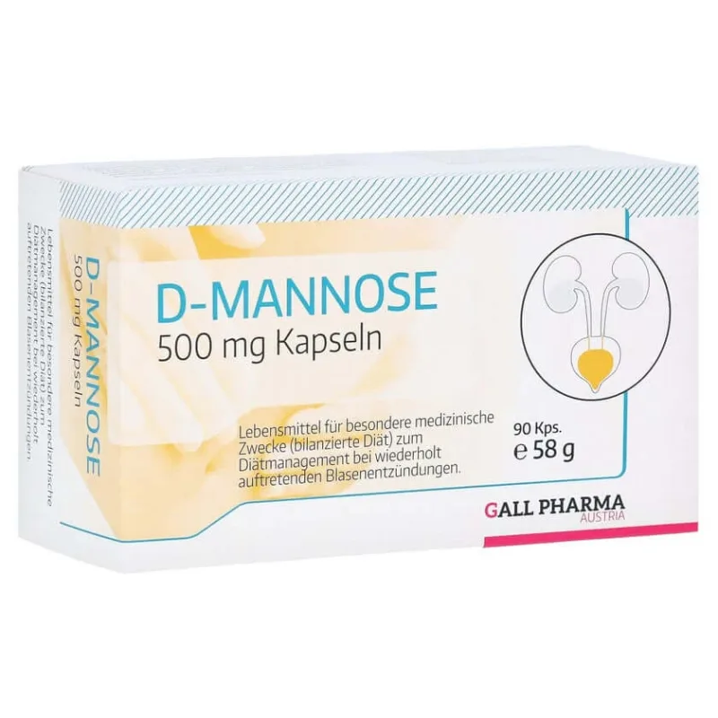 D-mannoză 500 mg GPH Capsule 90 Capsule — preț și oferte