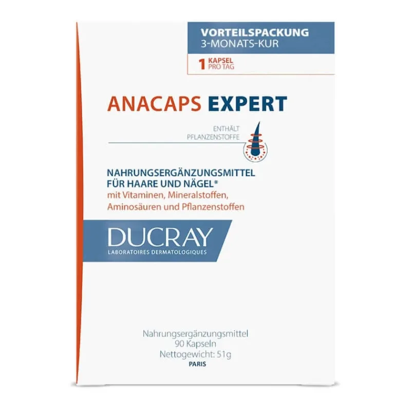 Ducray ANACAPS EXPERT 90 buc. — preț și oferte