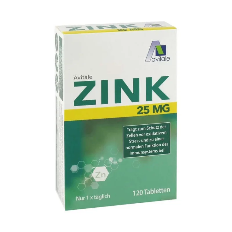 ZINC 25 mg Tablete 120 Capsule — preț și oferte