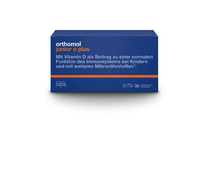 Orthomol junior C plus comprimate masticabile tangerine-orange 30 Capsule — preț și oferte