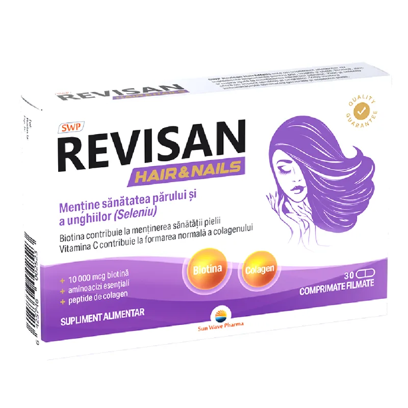 Revisan Par si Unghii, 30 comprimate, Sun Wave Pharma — preț și oferte
