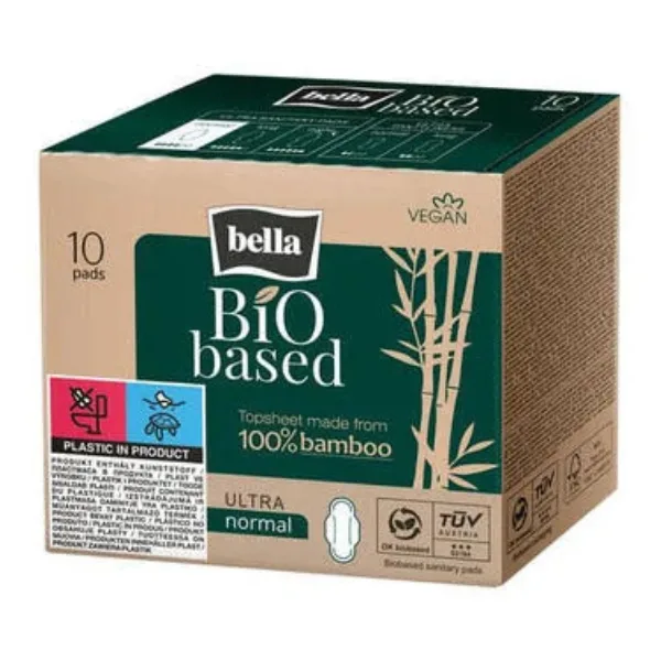Absorbante igienice BIO BASED Normal, Bella | 10 bucati TZMO SA — preț și oferte