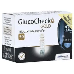 Benzi de testare a glicemiei Glucocheck GOLD 50 buc. — preț și oferte