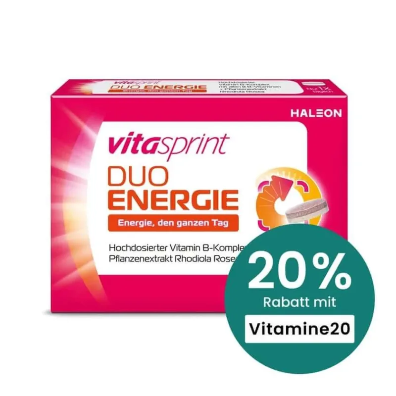 Vitasprint Duo Energie Tablete 20 Capsule — preț și oferte