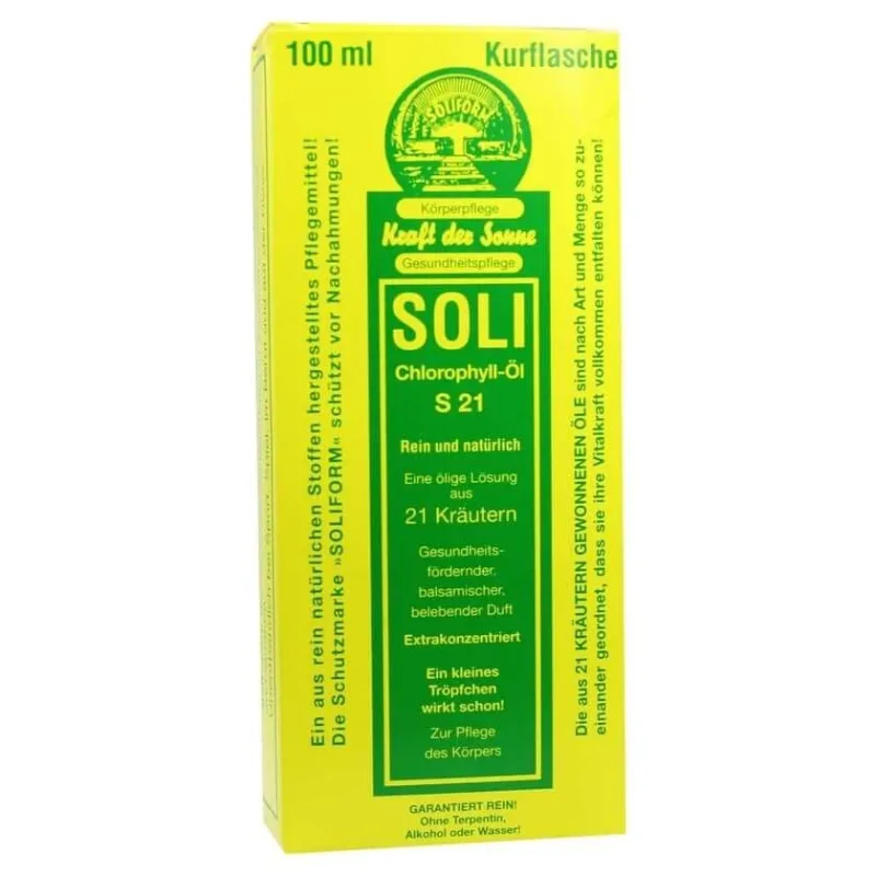 Ulei de Soli-clorofilă S 21 100 ml — preț și oferte