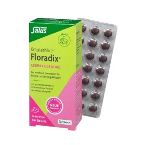 Floradix Fier Acid Folic Tablete 84 St