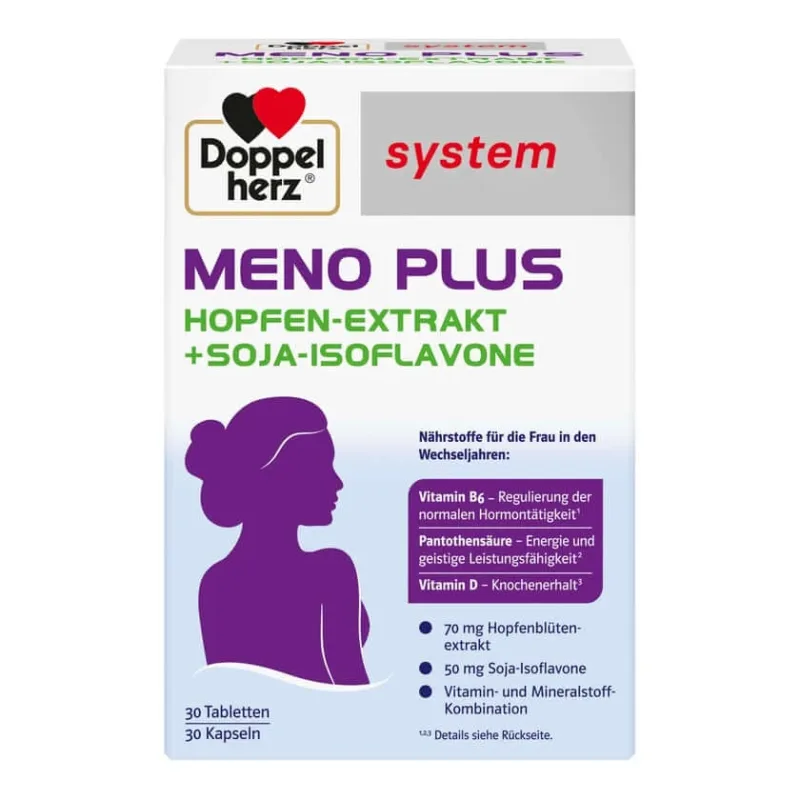 Double Heart Meno Plus System Combi Pack 60 Capsule — preț și oferte