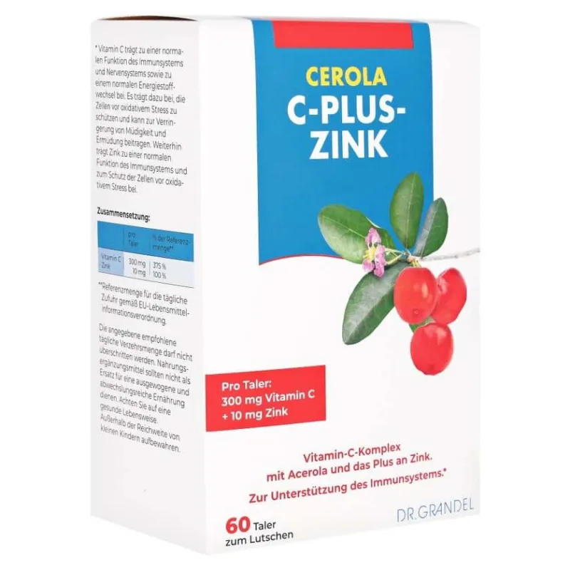 Cerola C-plus Zinc Thaler 60 Capsule — preț și oferte