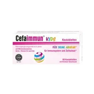 Cefaimmun KIDS Comprimate masticabile 60 Capsule — preț și oferte
