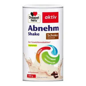 Shake de slăbire Double Heart Active cu aromă de ciocolată 500 g