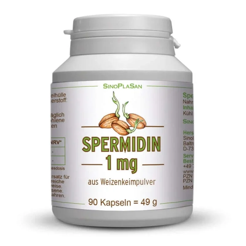 Spermidină 1 mg Capsule 90 Capsule — preț și oferte