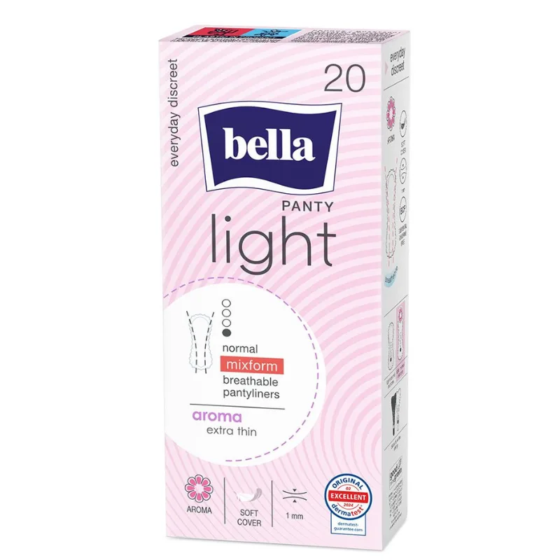 Absorbante zilnice BELLA Panty Light, TZMO | 20 bucăți TZMO SA — preț și oferte