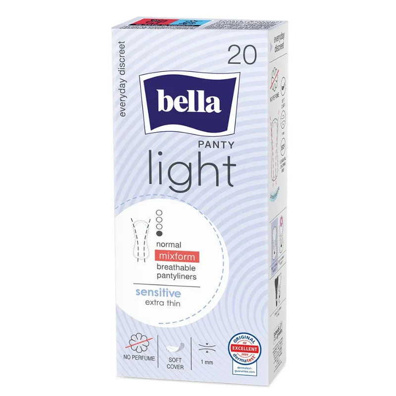 Absorbante zilnice BELLA Panty Sensitive, TMZO | 20 bucati TZMO SA — preț și oferte