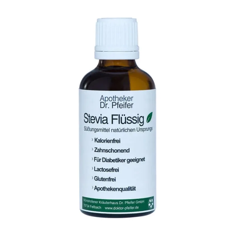Dr Pfeifer Stevia lichid 50 ml — preț și oferte