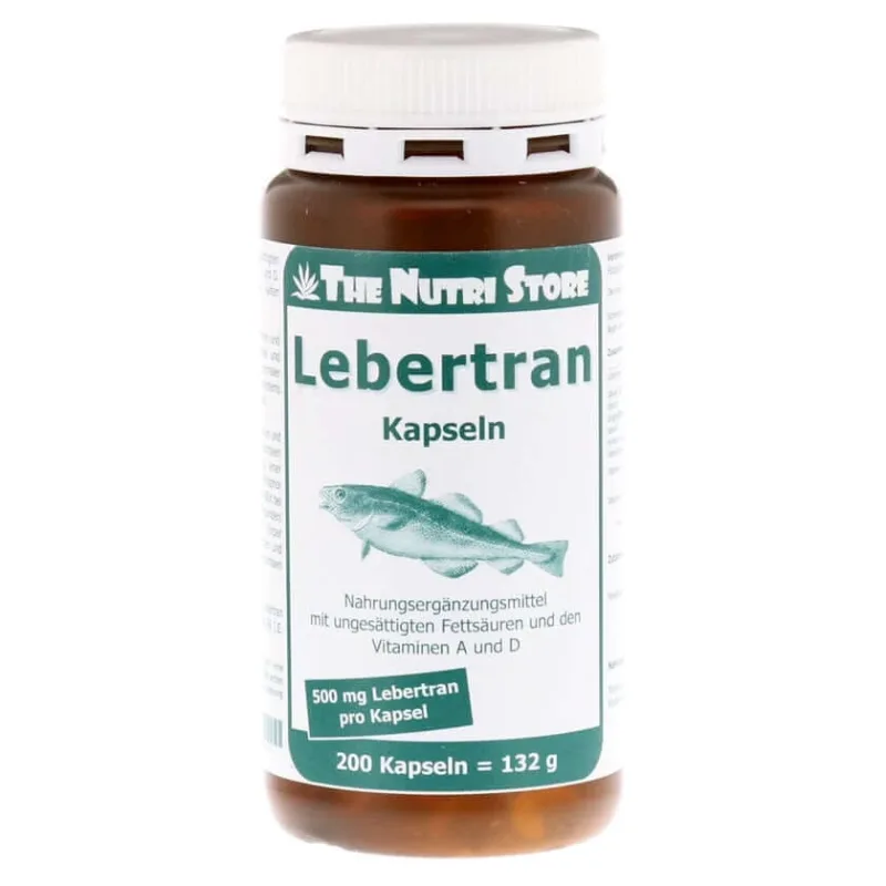 Ulei de ficat de cod 500 mg capsule 200 Capsule — preț și oferte