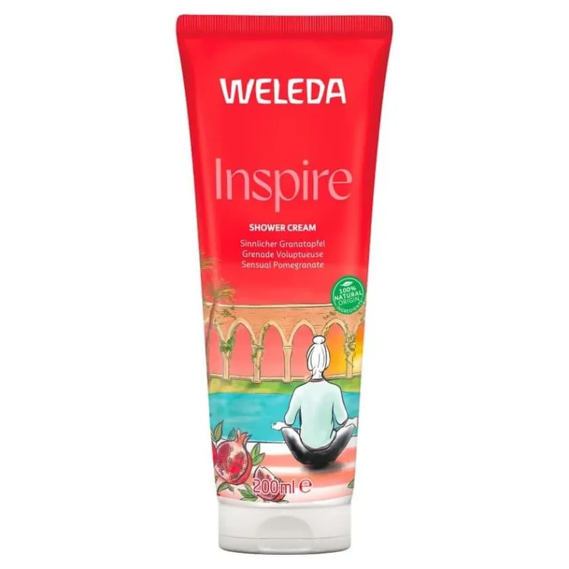 Weleda Inspire cremă de duș rodie 200 ml — preț și oferte