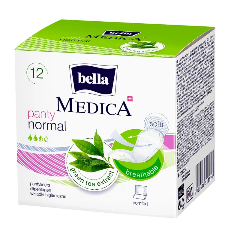 Absorbante zilnice Medica Panty Normal, Bella | 12 bucati TZMO SA — preț și oferte