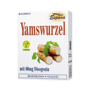 Rădăcină de Yam capsule 60 capsule