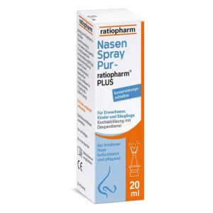 Spray nazal PUR ratiopharm plus 20 ml