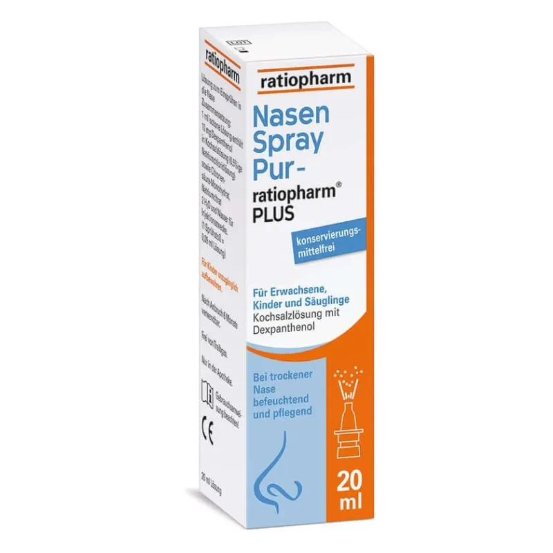 Spray nazal PUR ratiopharm plus 20 ml — preț și oferte