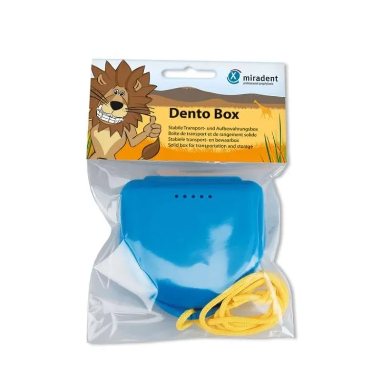 Cutie pentru aparat dentar Miradent Dento Box albastru 1 buc — preț și oferte