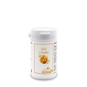 Zinc + cupru tablete 100 Capsule — preț și oferte