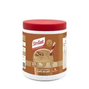 SLIM FAST Cafe au Lait pulbere 365 g — preț și oferte