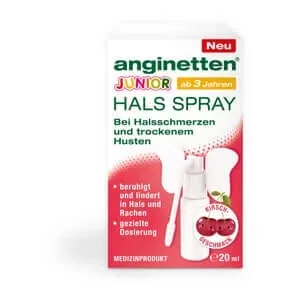 Anginetten spray pentru gât junior de la 3 ani 20 ml — preț și oferte