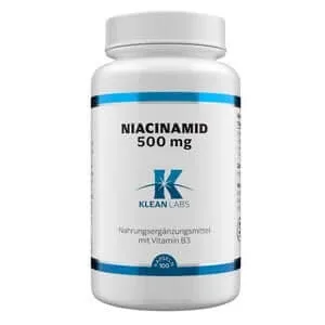 Klean Labs Niacinamidă (B3) 500 mg 100 St