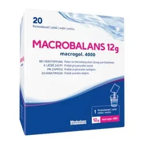 MacroBalans pulbere 20 x 12 g cu macrogol 20X12 g — preț și oferte