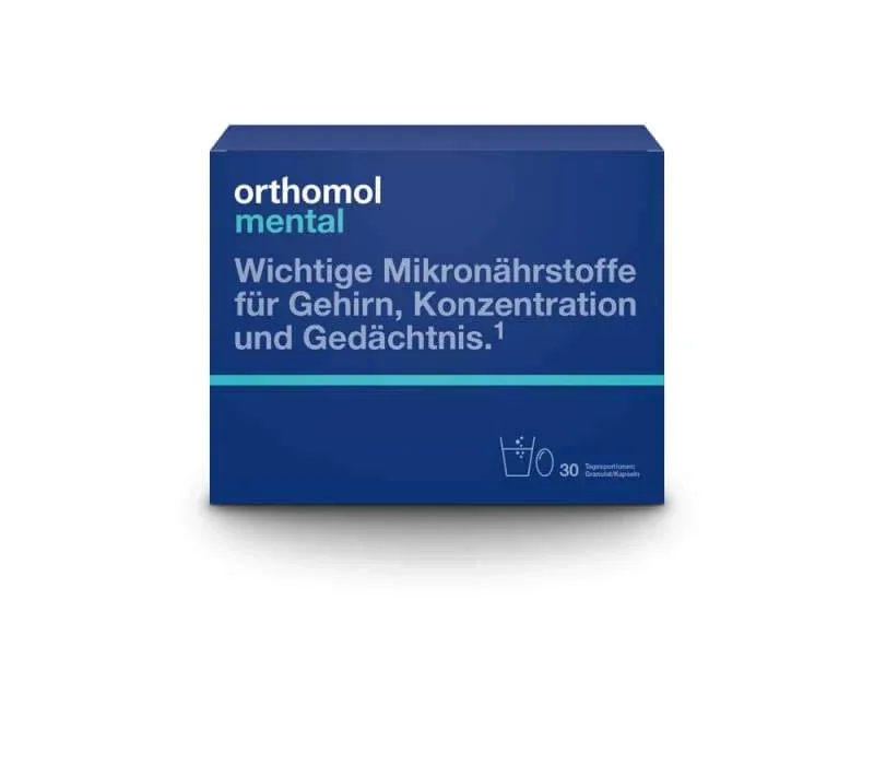 Orthomol Mental granule/capsule 30 Capsule — preț și oferte