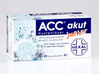 ACC JUNIOR 100 MG X 20 Sandoz — preț și oferte
