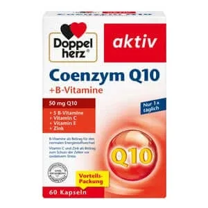 Double Heart Active Coenzima Q10 + B-Vitamine 60 Capsule — preț și oferte