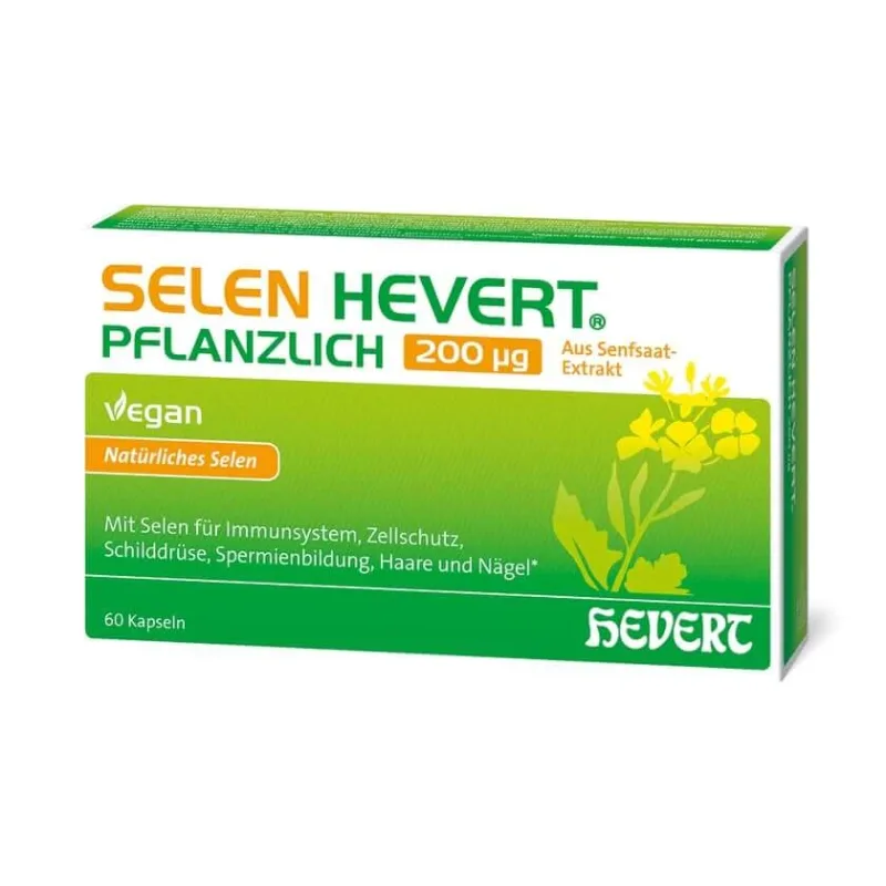 Seleniu Hevert Vegetal 200 µg Capsule 60 Capsule — preț și oferte