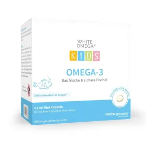 Omega 3 capsule copii comparație câștigător - Alb omega copii 270 St