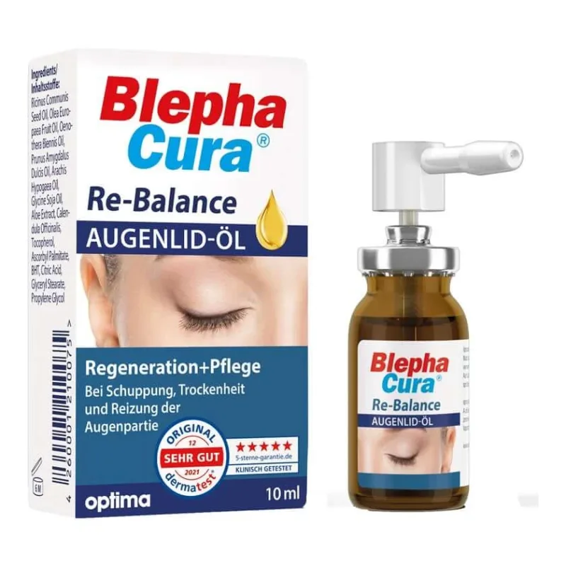 Blephacura Re-balance Eyelid Oil Spray 10 ml — preț și oferte