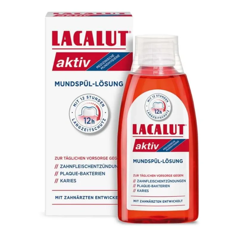 Lacalut clătire bucală activă 300 ml — preț și oferte