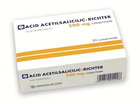 ACID ACETILSALICILIC - RICHTER 500 MG X 30 GEDEON RICHTER — preț și oferte