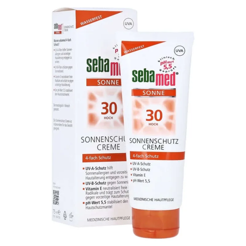 Cremă de protecție solară Sebamed SPF 30 75 ml — preț și oferte