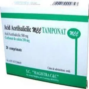ACID ACETILSALICILIC 500 MG X 20 MAGISTRA — preț și oferte