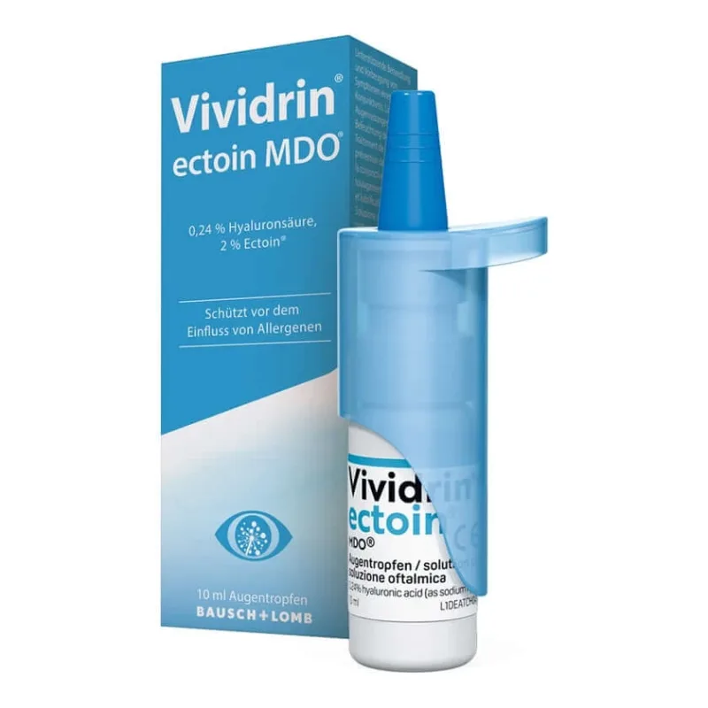 Vividrin ectoin MDO picături pentru ochi - ochi iritați alergic 1X10 ml — preț și oferte