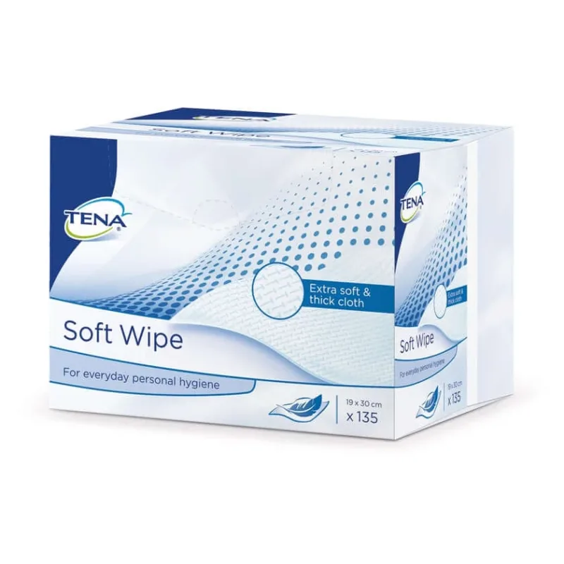 TENA SOFT Șervețel 19x30 cm 135 buc. — preț și oferte