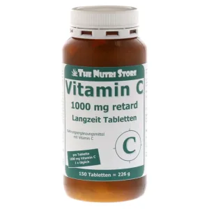 Vitamina C 1000 mg retard pe termen lung comprimat 150 St