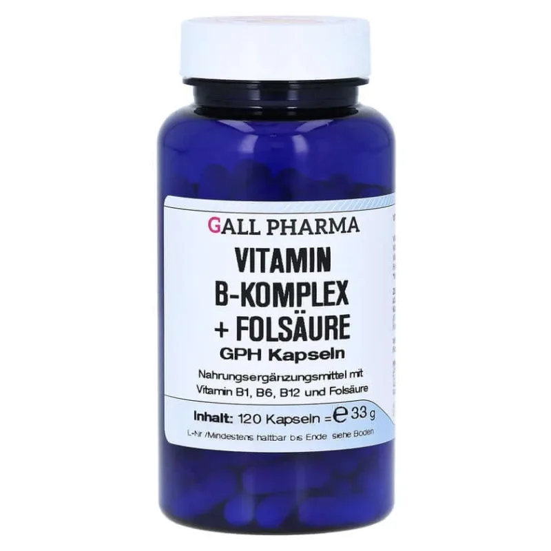 Vitamina B Complex + acid folic GPH Capsule 120 Capsule — preț și oferte