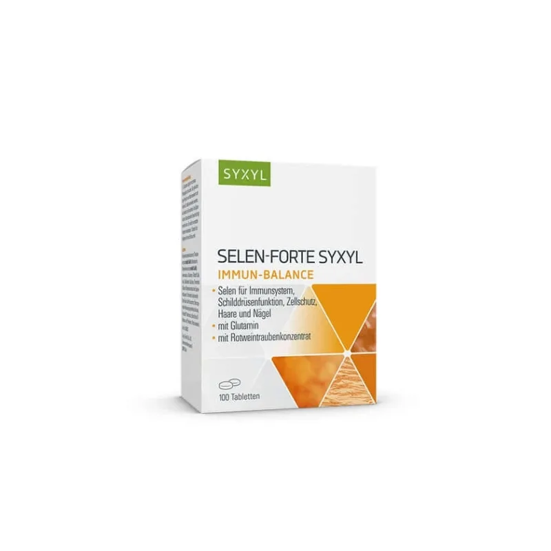 Seleniu Forte Syxyl Tablete 100 Capsule — preț și oferte