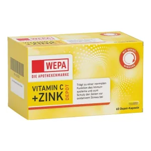 WEPA Vitamina C+Zinc Depot 60 Capsule